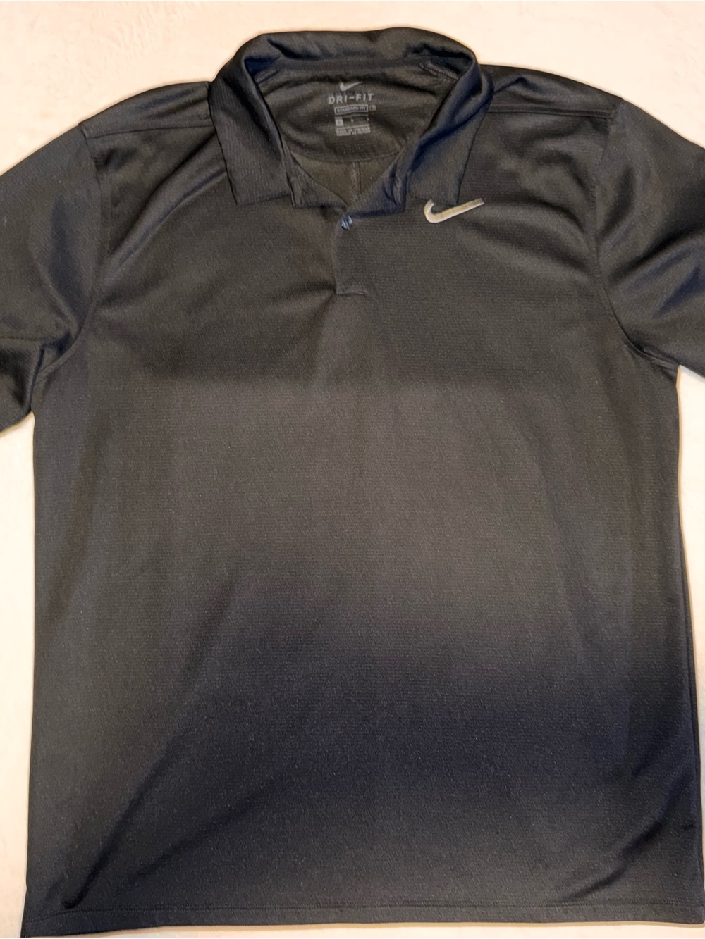 Nike Men’s Black Dri-FIT Polo Golf Shirt
